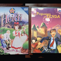 2 Dvd Cartoni Nuovi Heidi +il Prigioniero di Zenda