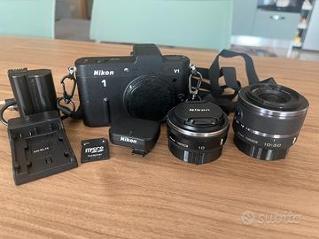 Nikon 1 V1 + 10mm + 10-30mm zoom + gps