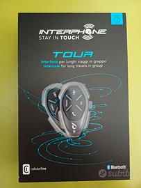 Interfono moto casco Interphone Tour (Twin Pack)