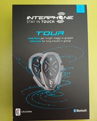 Interfono moto casco Interphone Tour (Twin Pack)