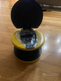 Vasino portatile, richiudibile