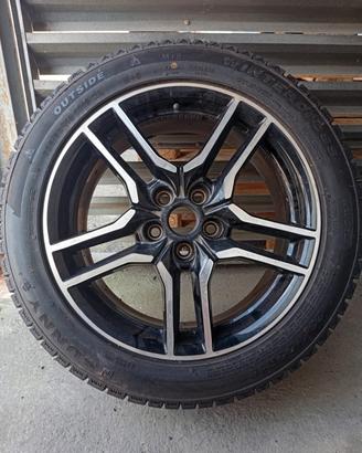 4 cerchi + 4 gomme invernali 235/50 R18