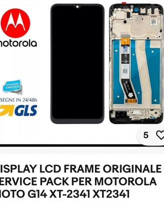 Display originale Moto G14