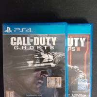 call of duty Ghost e black ops 3