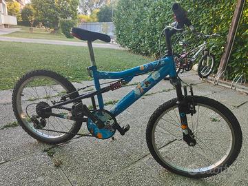 Bicicletta MTB raggio "20  bambino tra 5/8 anni"