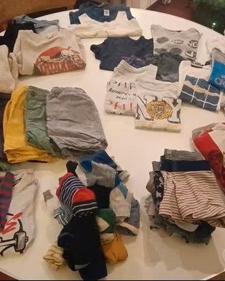 lotto vestiti + scarpe per bambino
