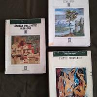3 libri storia dell'arte italiana Argan 