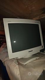 vecchio monitor a tubo catodico SONY