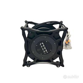 Cavo AV cat 6 con avvolgitore 50mt