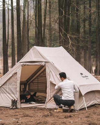 tenda campeggio cotone