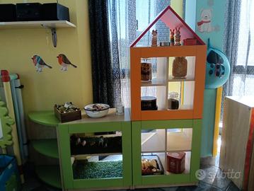 set componibile per arredo cameretta
