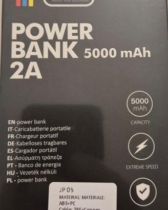 power bank 5000 mAh 2A