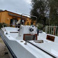 Barca con carrello