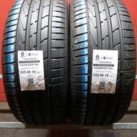 2 gomme 225 45 18 hankook a3724