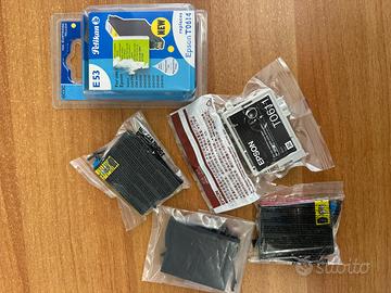 5 Cartucce Compatibili Stampant Epson Stylus T0611