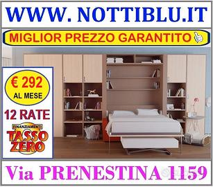 Letto a Scomparsa 2 piazze_12 rate €292 TASSO ZERO