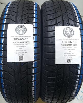 2 GOMME 185 65 15 YOKOHAMA A72174