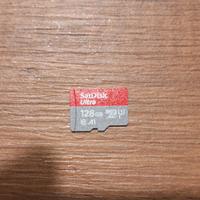 MicroSD Sandisk ultra 128 GB