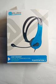 Cuffie con microfono per PlayStation 3 PS3