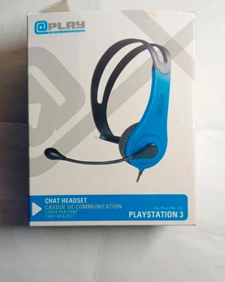 Cuffie con microfono per PlayStation 3 PS3