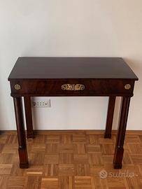 Consolle Impero in noce