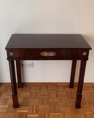 Consolle Impero in noce