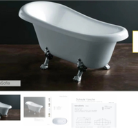 Vasca da bagno centro stanza