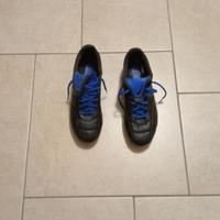 Scarpe da calcio NIKE calzata 43,5 blu e nere