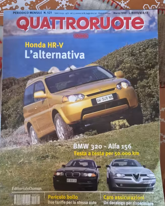 riviste QUATTRORUOTE 1999