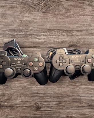 Coppia di controller originali Sony PlayStation 2