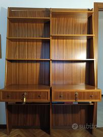 Scrittoi con librerie anni 50