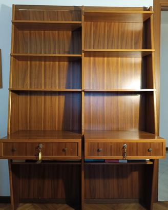 Scrittoi con librerie anni 50