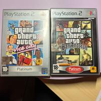 Giochi GTA San Andreas e Vice city