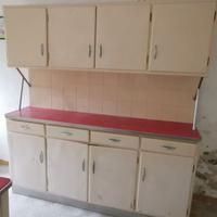 CREDENZA E TAVOLO FINE ANNI 50