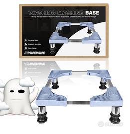 Mini supporto per lavatrice con 4 piedini resisten