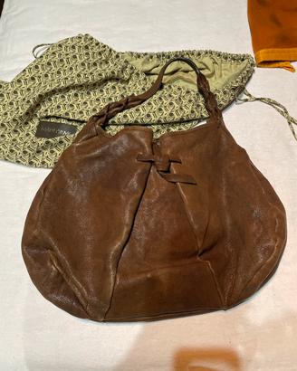 Borsa in pelle maliparmi