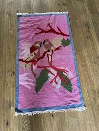 tappeto 90 x 160 con pappagallini