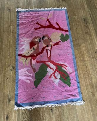 tappeto 90 x 160 con pappagallini