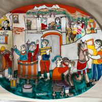 Piatto ovale De Simone 44+34