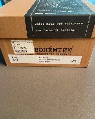 Scarpe nere Le bohemiene