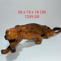 Scultura cinese di pantera 