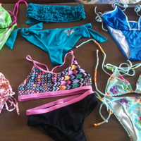 Costumi da bagno ragazza e donna, taglie I e II