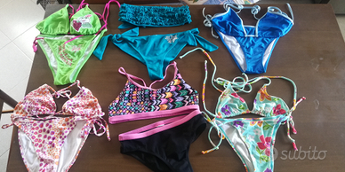 Costumi da bagno ragazza e donna, taglie I e II