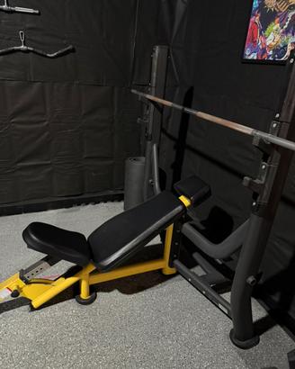 Panca inclinata palestra