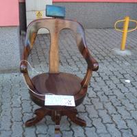 Sedia da barbiere antica