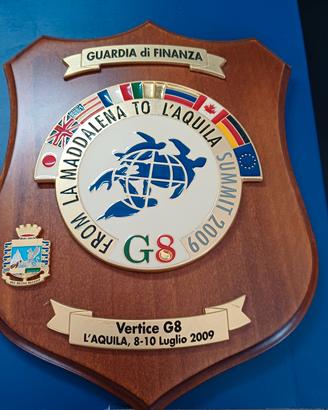 crest g8 della Guardia di Finanza anno 2009