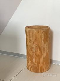 Tronchi legno lavorati arredamento