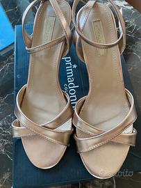 Sandalo oro rosa primadonna