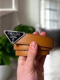 Cintura Prada Marrone