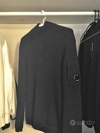 Maglione CP Company Half Zip Re-Wool